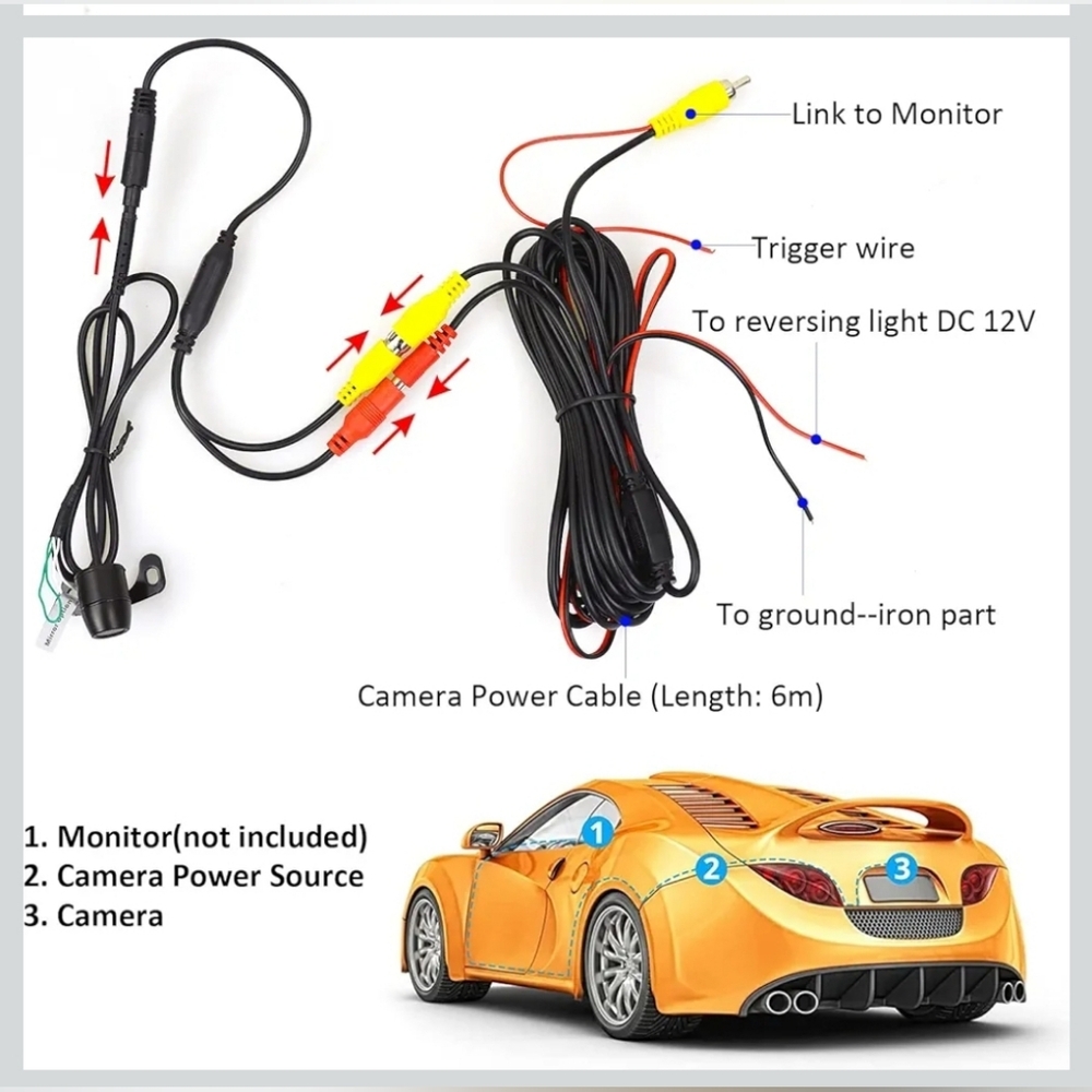 Car View Backup Camera - Picture 7 of 9